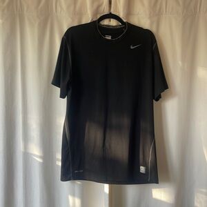 Nike Pro Dri-FIT Men’s Short Sleeve Tee Black XL – Performance Athletic Shirt